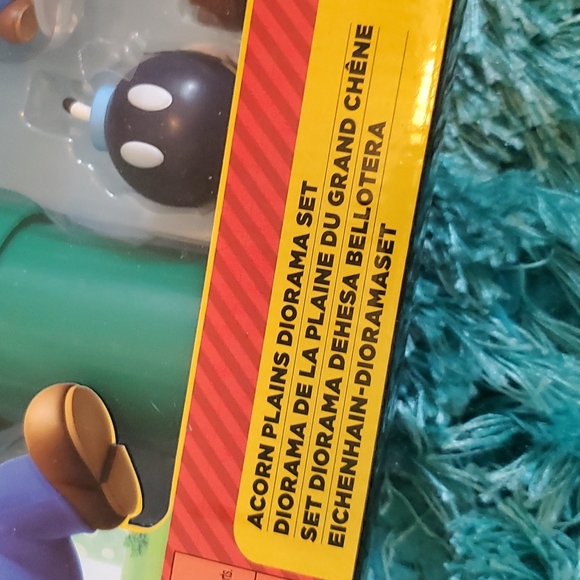 nip Nintendo super Mario acorn plains diorama set - Picture 2 of 5